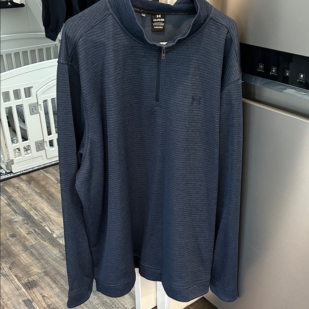 Under Armour Dark Blue Half-Zip Top